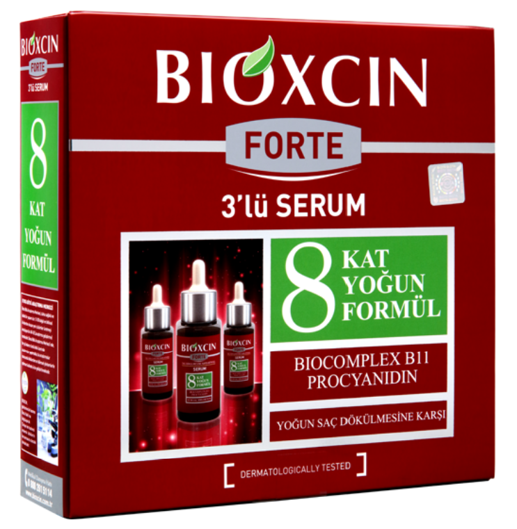 Bioxcin Forte 3'lü Saç Serumu 30ml | 3 Adet