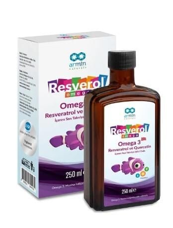 Armin Resverol Omega-3 250ml | Resveratrol ve Quercetin