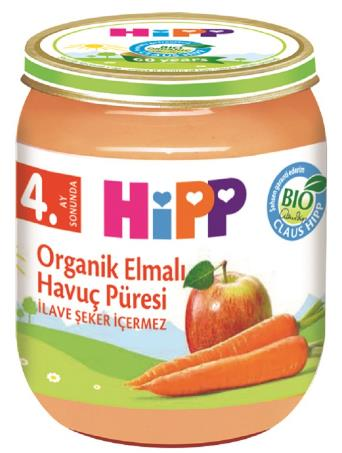 Hipp Organik Meyve Püresi 125gr | Elma Havuç