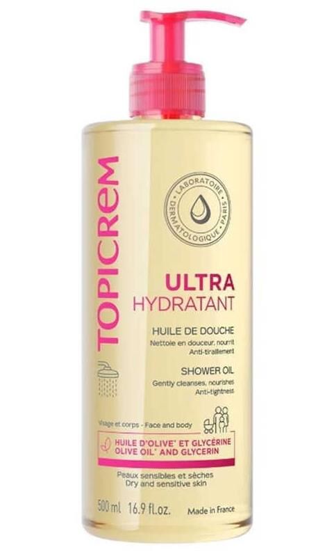 Topicrem Ultra Hydratant Shower Oil 500 ml | Nemlendirici Duş Yağı