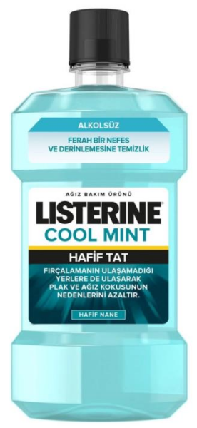 Listerine Cool Mind Hafif Tat Ağız Bakım Gargarası 250ml | Plağa Karşı Etkin Koruma