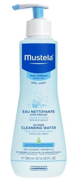 Mustela No Rinse Cleansing Water 300ml | Durulama Gerektirmeyen Temizleme Suyu