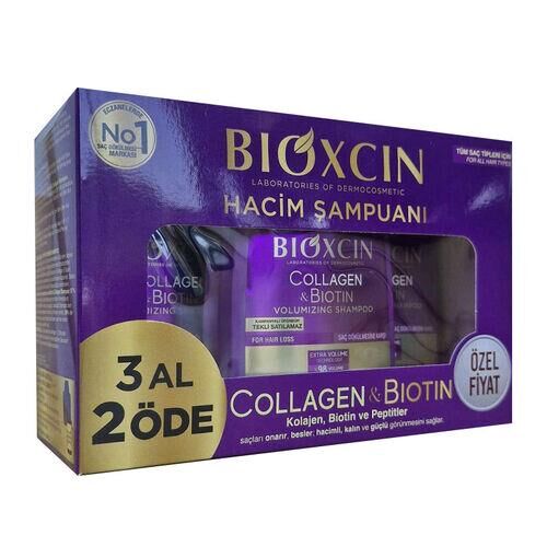 Bioxcin Collagen Biotin Saç Dökülmesine Karşı Şampuan 300ml | 3 Al 2 Öde
