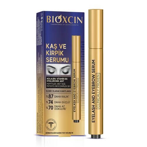 Bioxcin Kaş ve Kirpik Serumu 3 ml | Hyaluronik Asit İçerikli
