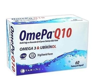 Tab İlaç OmePa-Q10 60 Softjel | Omega 3 & Ubikinol