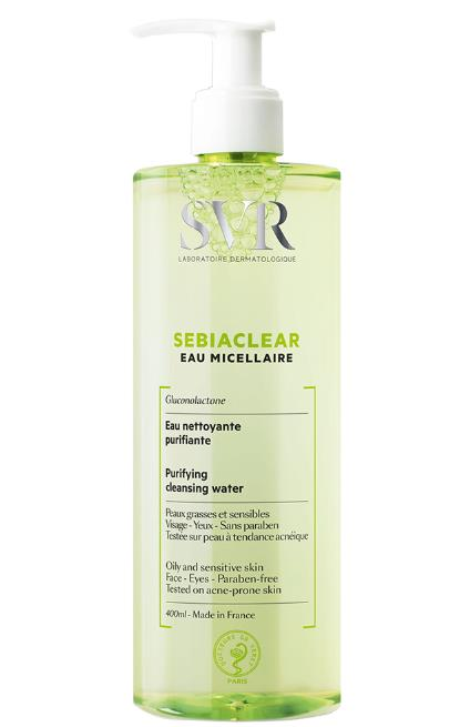 SVR Sebiaclear Eau Micellaire Cleansing Micellar Water 400ml