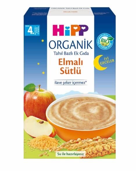 Hipp Organik Ek Gıda İyi Geceler 250gr | Elmalı Sütlü