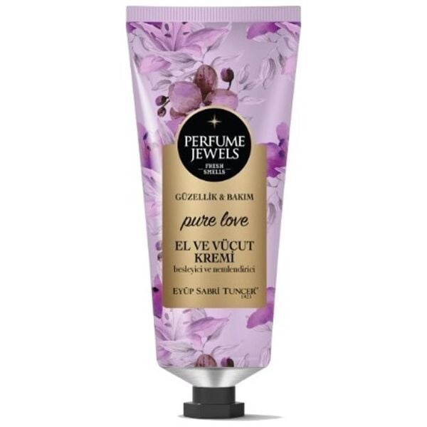 Eyüp Sabri Tuncer Perfume Jewels Pure Love Besleyici ve Nemlendirici Krem 50ml | El ve Vücut Kremi