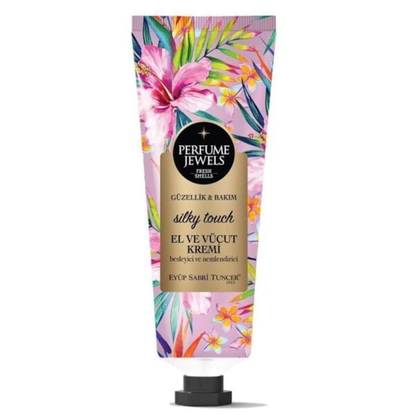 Eyüp Sabri Tuncer Perfume Jewels Besleyici ve Nemlendirici Krem Silky Touch 50ml | El ve Vücut Kremi