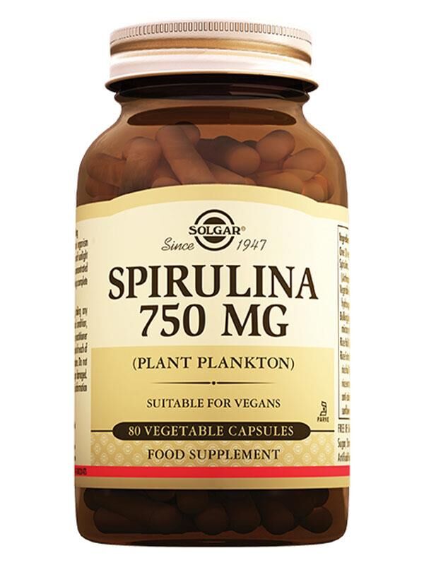 Solgar Spirulina 750mg 80 Tablet