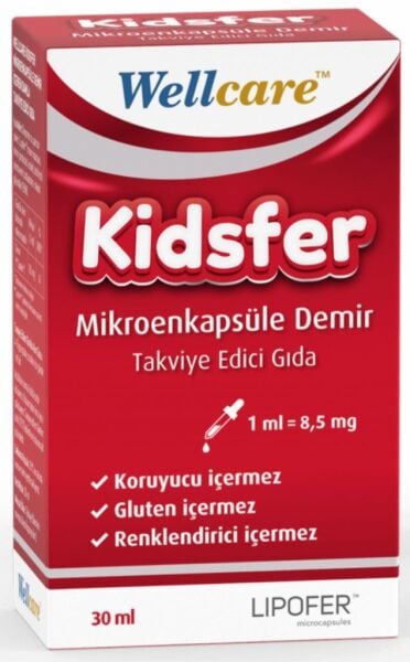 Wellcare KidsFer Demir Damla 30ml