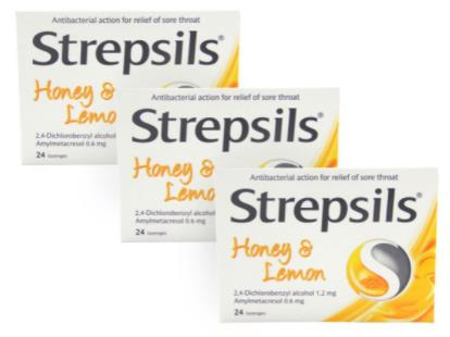 Strepsils Honey & Lemon 24 Pastil | 3 Adet