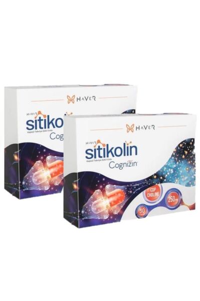 Haver Sitikolin Cognizin 30 Kapsül | 2 Adet