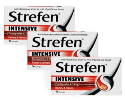 Strefen Intensive Honey & Lemon 16 Pastil | 3 Adet