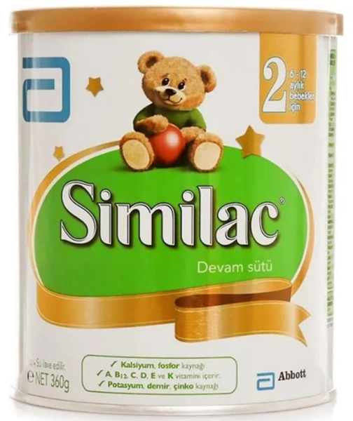 Similac 2 Devam Sütü  6-12 Ay 360g