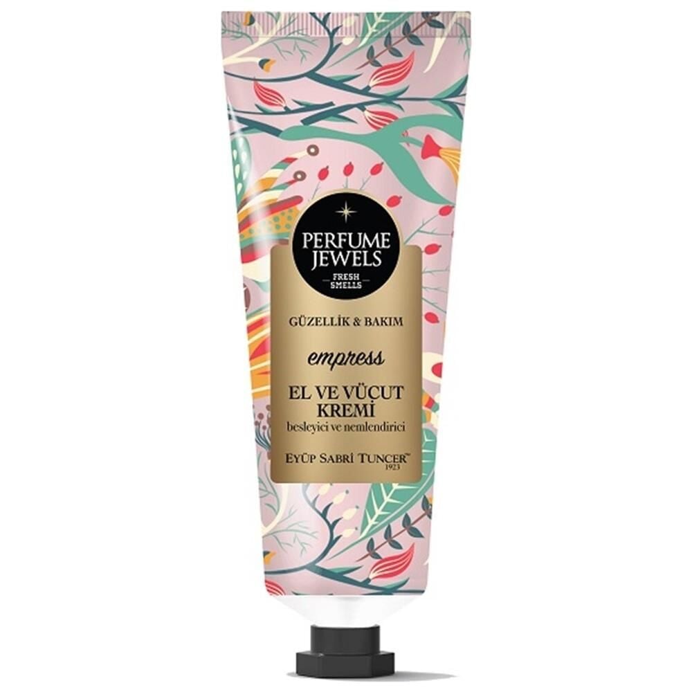 Eyüp Sabri Tuncer Perfume Jewels Besleyici ve Nemlendirici Krem Empress 50ml | El ve Vücut Kremi