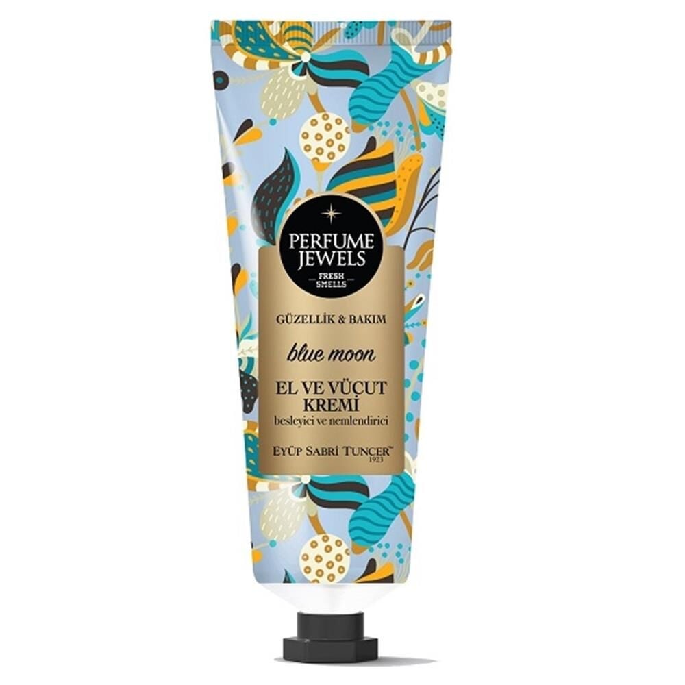 Eyüp Sabri Tuncer Perfume Jewels Besleyici ve Nemlendirici Krem Blue Moon 50ml | El ve Vücut Kremi