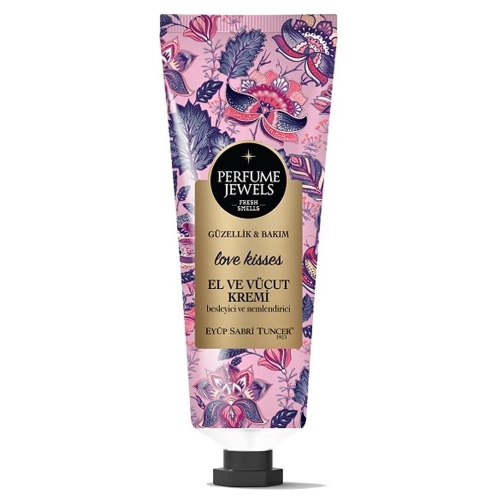 Eyüp Sabri Tuncer Perfume Jewels Besleyici ve Nemlendirici Krem Love Kisses 50ml | El ve Vücut Kremi