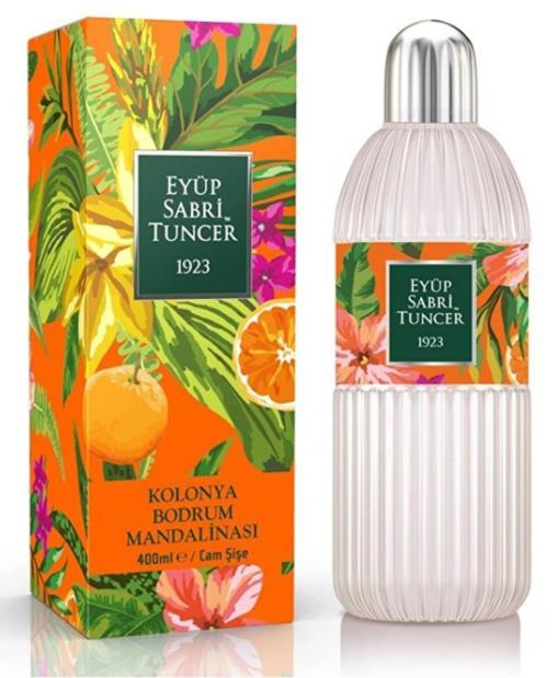 Eyüp Sabri Tuncer Kolonya Bodrum Mandalinası 400ml | Cam Şişe