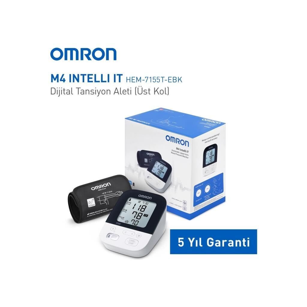 Omron M4 Intelli IT Koldan Ölçer Dijital Tam Otomatik Tansiyon Aleti