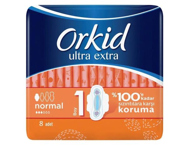 Orkid Ultra Extra Normal (Boy:1)  8 Adet