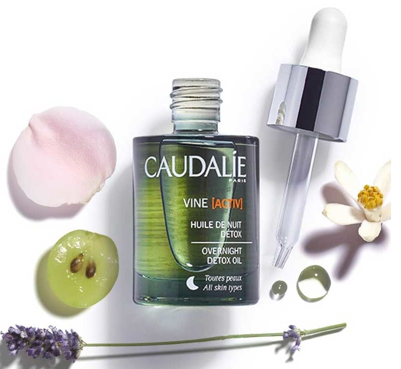 Caudalie Vineactiv Overnıght Detox Oıl 30ml | Detox Etkili Bakım