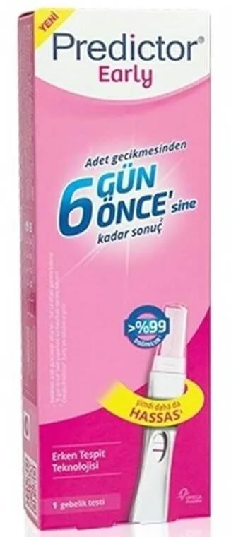 Predictor Early Erken Gebelik Testi