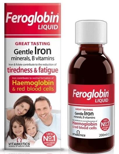 Vitabiotics Gentle Iron Feroglobin Şurup 200ml