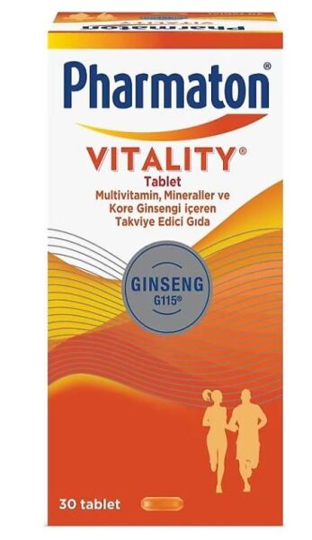 Vitality Multivitamin 30 Kapsül - Takviye Edici Gıda