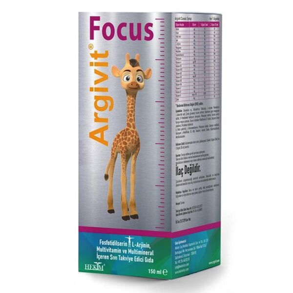 Argivit Focus Şurup 150ml