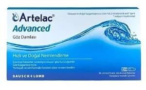 Bausch&Lomb Artelac Advanced Göz Damlası %0.2 0.5ml | 30 Flakon 2 Adet