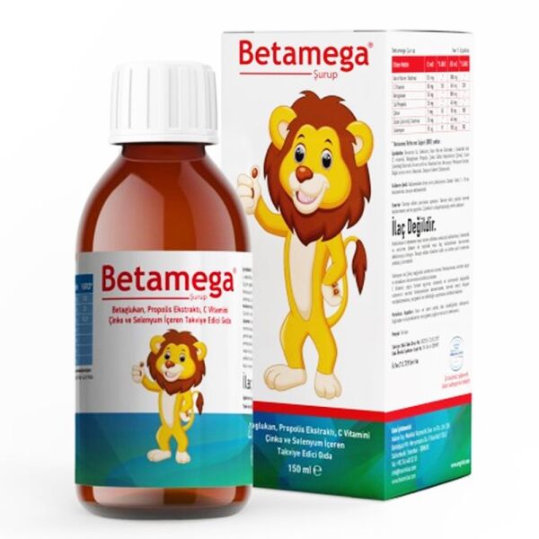 Betamega Betaglukan Şurup 150ml