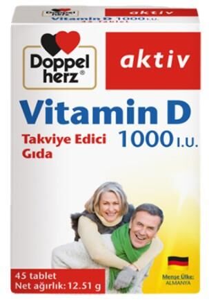 Doppelherz Aktiv Vitamin D 1000IU 45 Tablet