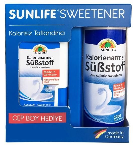 Sunlife Substoff Tatlandırıcı 1200 Tablet | Cep Boy Hediyeli