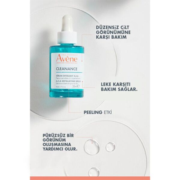 Avene Cleanance AHA Exfoliating Serum 30ml |  Cilt Kusurları Karşıtı