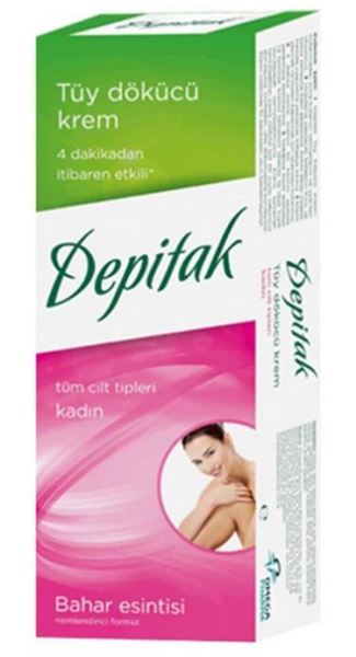 Depitak Tüy Dökücü Krem Lady 100ml | Bayanlara Özel
