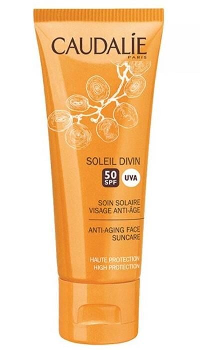 Caudalie Soleil Divin Anti-Aging SPF50 Sun Cream 40ml | Kırışıklık Karşıtı Güneş Kremi