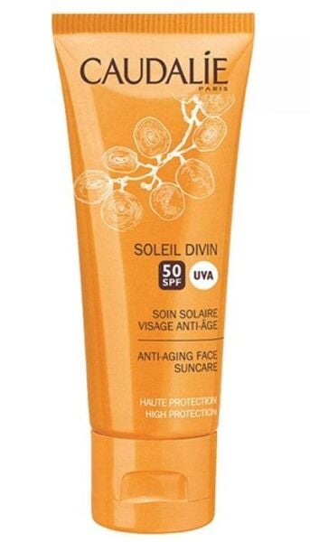 Caudalie Soleil Divin Anti-Aging SPF50 Sun Cream 40ml | Kırışıklık Karşıtı Güneş Kremi
