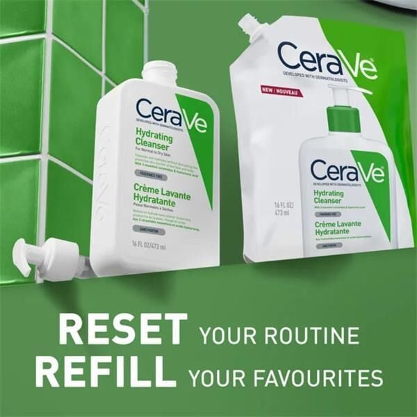 CeraVe Hydrating Cleanser Refill 473 ml
