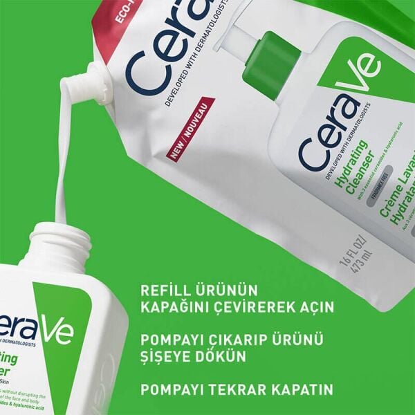 CeraVe Hydrating Cleanser Refill 473 ml