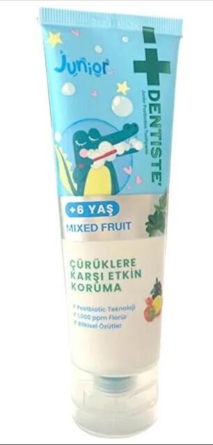 Dentiste Çocuk Diş Macunu Karışık Meyve Aromalı 60 g