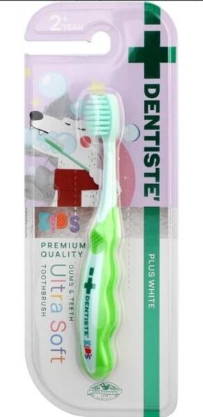 Dentiste Çocuk Diş Fırçası Ultra Soft +2 Yaş | Yeşil-Turkuaz