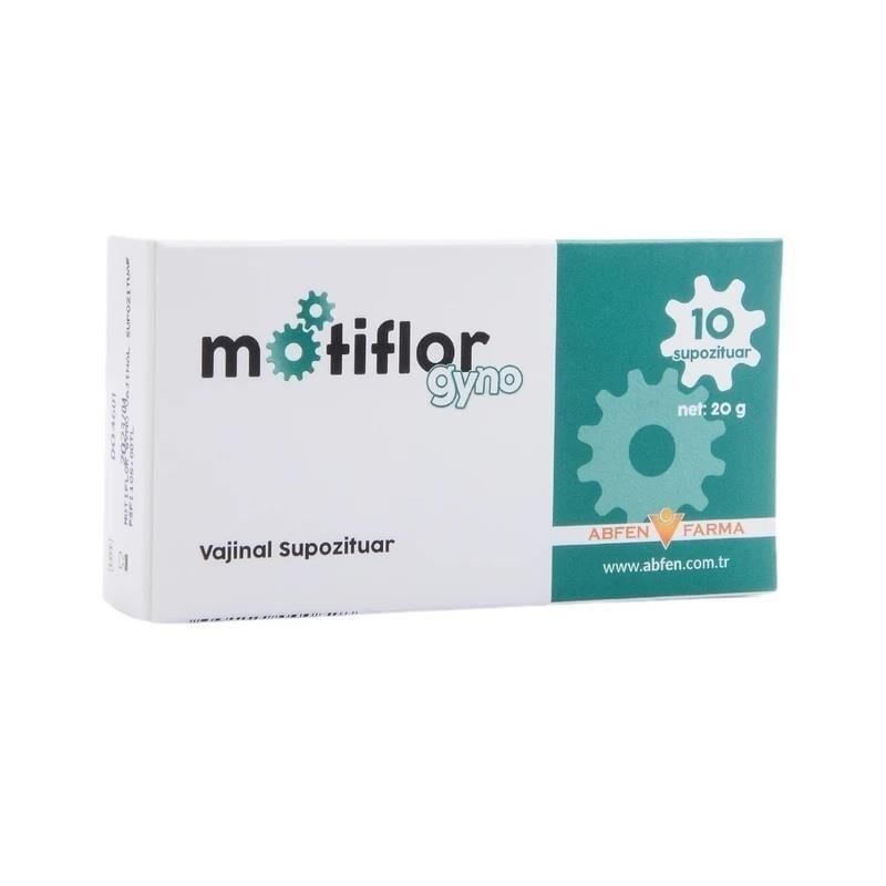 Abfen Farma Motiflor Probiyotik Gyno 10 Saşe | Vajinal Supozituar