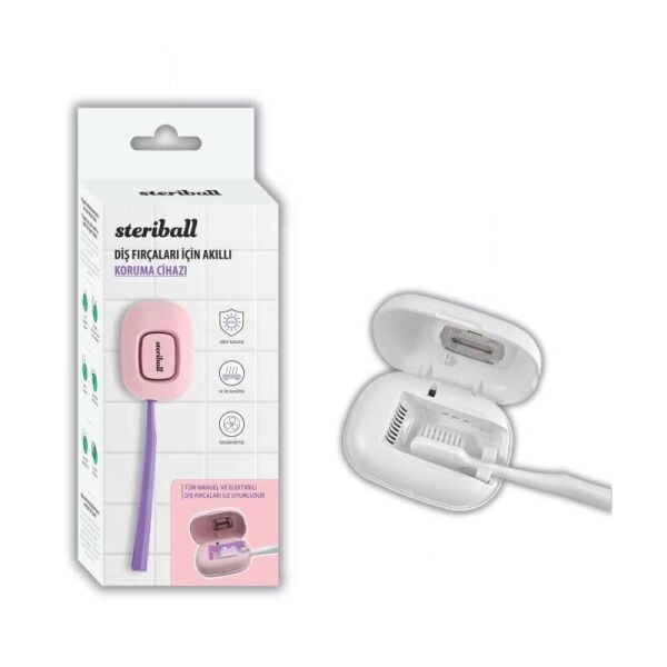 Steriball Diş Fırçası Akıllı Koruma Cihazı | Mavi