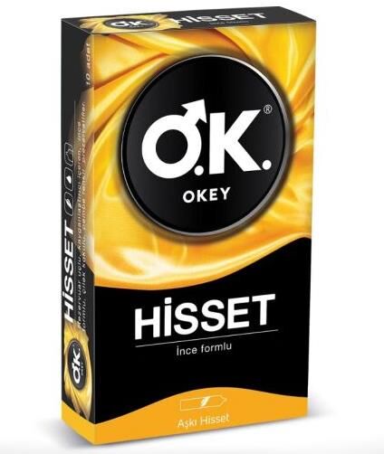Okey Prezervatif Hisset 10 Adet