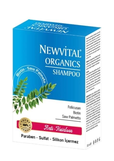 Newvital Organics Anti Hair Loss Şampuan 300ml