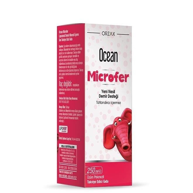Orzax Ocean Microfer Şurup 250ml