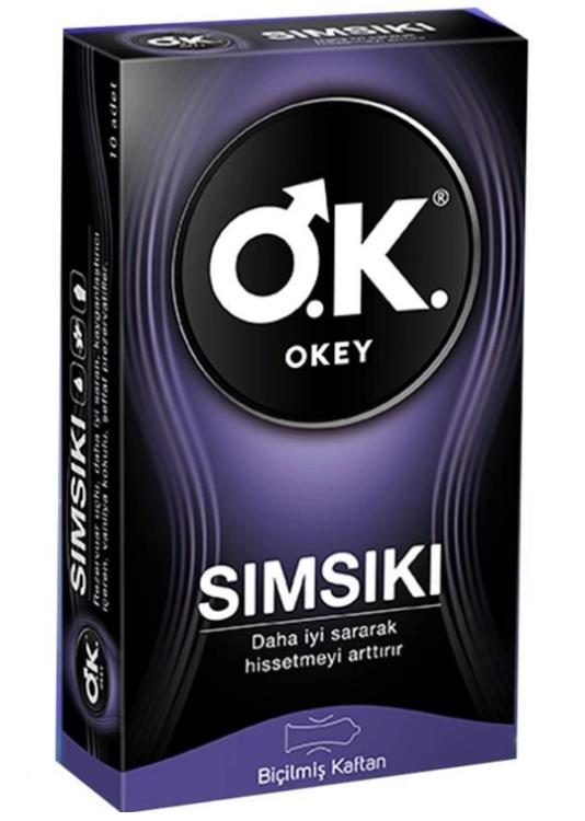 Okey Prezervatif Sımsıkı 10 Adet