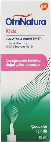 Otrinatura Kids Doz Ayarlı Burun Spreyi 15 ml