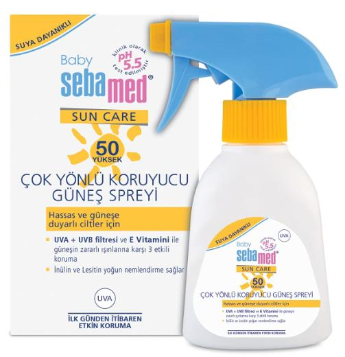 Sebamed Baby Sun Care SPF50+ Çok Yönlü Koruyucu Güneş Kremi 200ml